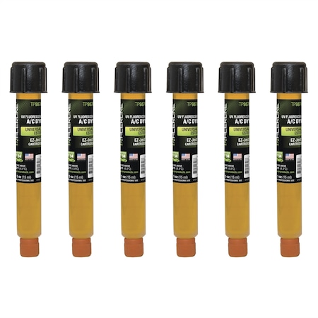 Spectronics/Tracer (6) 0.5 Oz (15 Ml) Universal/Ester Ez-Ject A/C Dy TP9870-P6